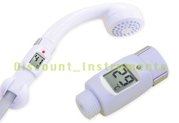 RST Waterproof Digital Shower Head Water Thermometer with Alarm Alert 