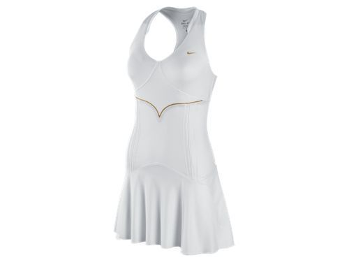   MARIA SHARAPOVA ACE LAWN DRESS GOLF WHITE RUFFLE M NEW NWT  