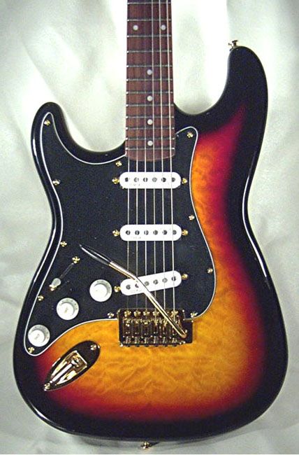 New Dillion DSR 300GQ SRV Strat Style Left handed Electric Guitar