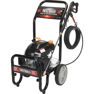 Wel Bilt Vertical Gas Powered Pressure Washer 2.2 GPM, 2500 PSI 