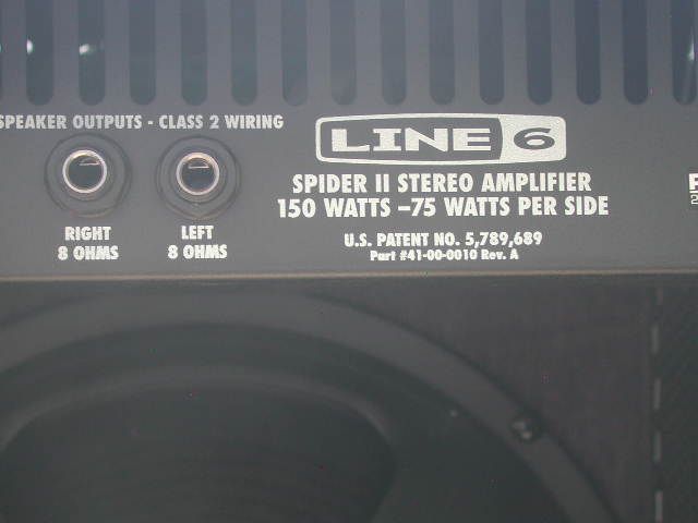 Line 6 Spider 2 II 150 Watt Combo Amp  