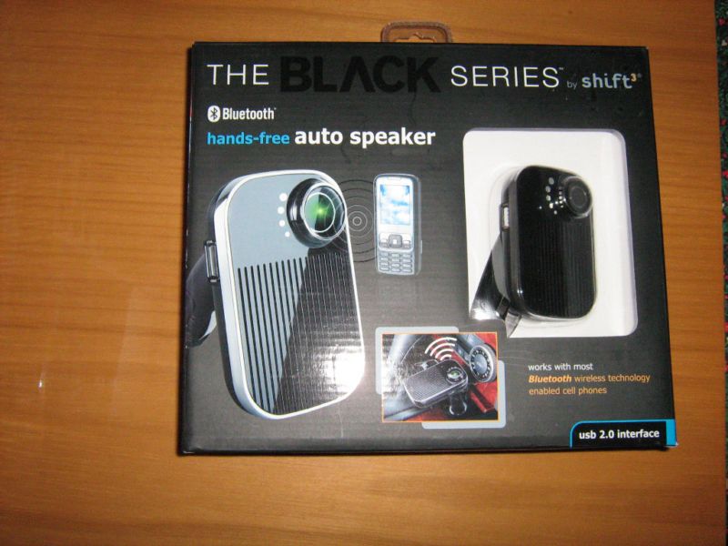 The Black Series Bluetooth Hands free Auto car Speaker NEW  