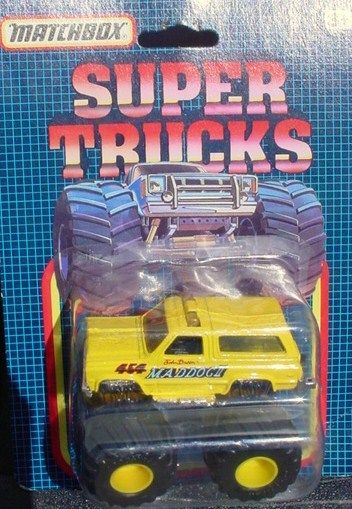 MATCHBOX MONSTER JAM  MADDOG II  TRUCK  