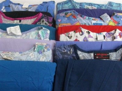 Medical Dental Scrubs Lot of 8 Outfits Sets Size XL Extra Large  