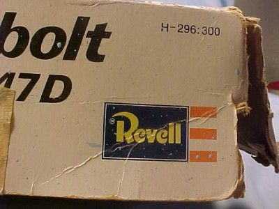 1969 Revell THUNDERBOLT REPUBLIC P 47D MODEL KIT NIB  