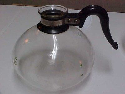   GLASS PYREX SILEX VACUUM COFFEE POT PERCOLATOR MAKER LK 8 8 CUP  