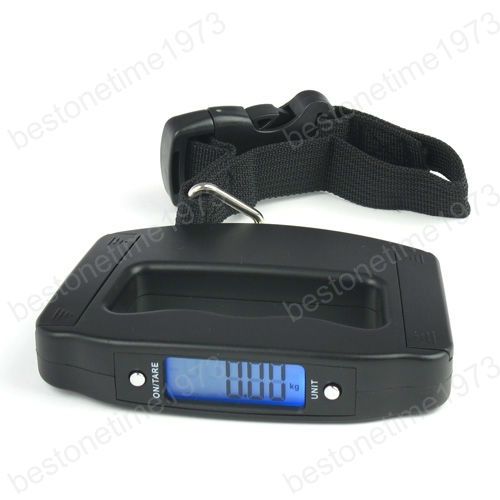   LCD Digital Electronic Portable Hanging Luggage Weight Hook Scale 1958