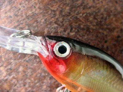 NIP 2.5 Rapala XRS 6 X Rap 5/16 Oz. Gold Slashbait  