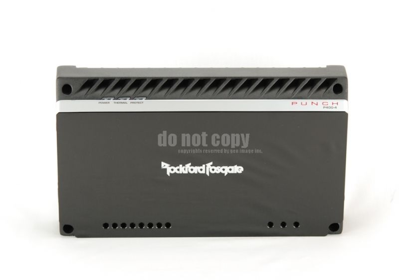 Rockford Fosgate P400 4 Punch Amplifier 4 Channel P4004  