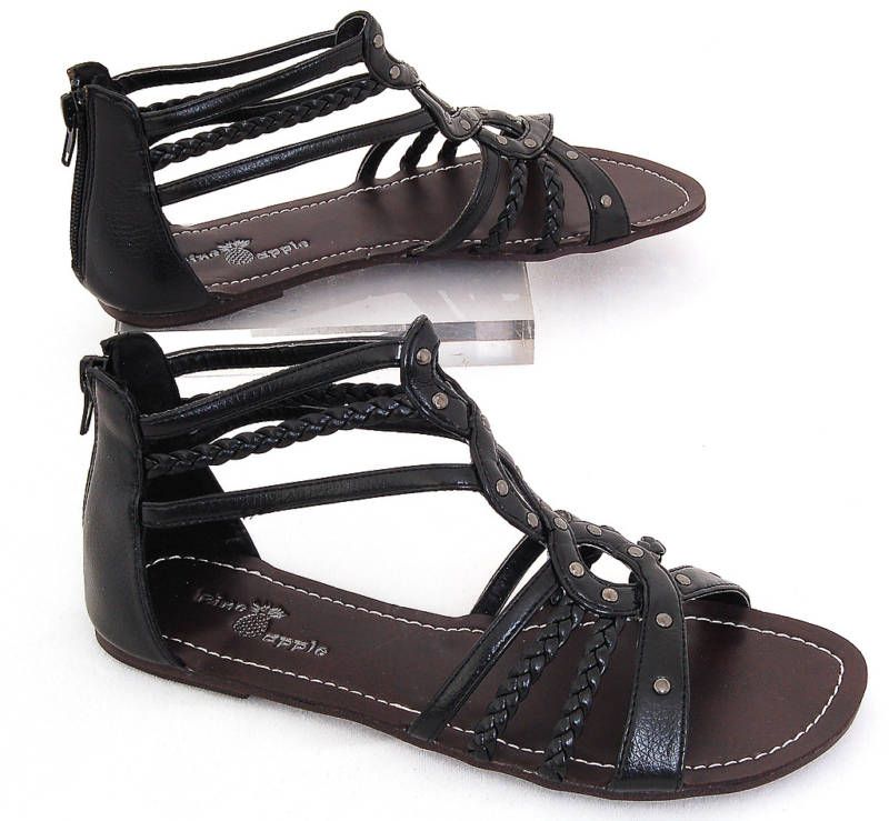   Flats Zipper Roman Sandals Shoes Gladiator Sandals New Sale  