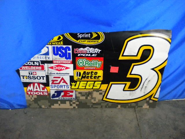 RYAN NEWMAN RACE USED 39 HAAS ARMY DOOR QTR SHEETMETAL  