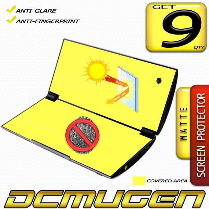 ANTI GLARE Anti Smear Matte LCD Screen Protector Guard 2in1 for Sony 