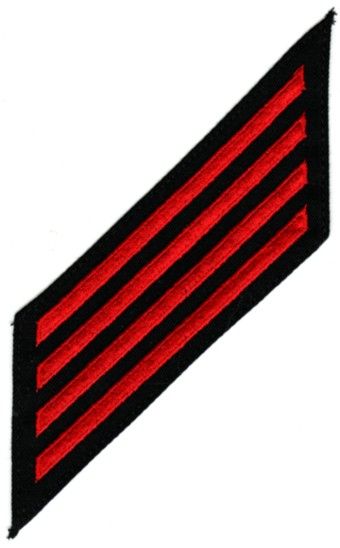 NAVY SERVICE STRIPES   4 STRIPES   16 YEARS  