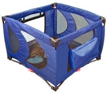 Pet Gear Home N Go Puppy Dog Pen Playpen 36x36 Blue  