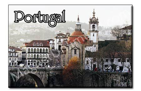 Amarante Douro   PORTUGAL Souvenir Fridge Magnet  