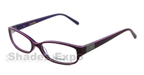 NEW VERA WANG EYEGLASSES VW 057 BURGUNDY BU V057 AUTH  