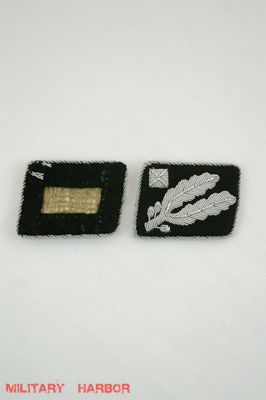 WWII German Elite Brigadeführer before1942 Collar Tabs  