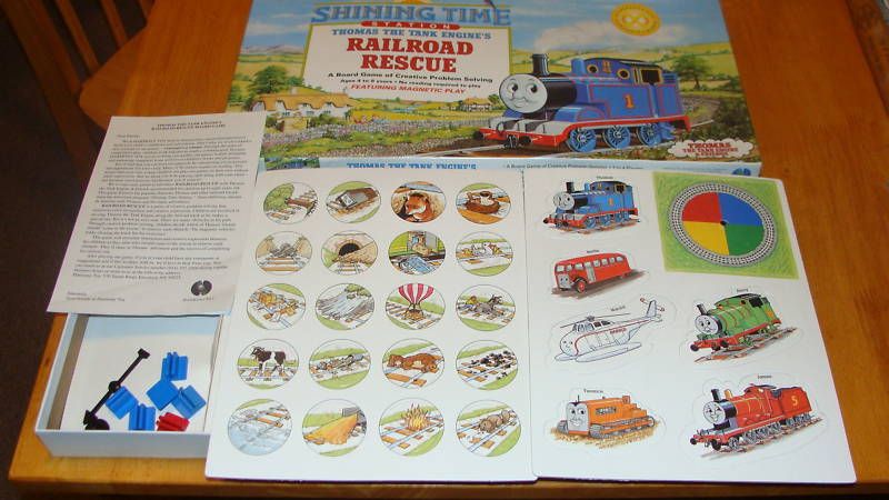 Thomas The Tank Engine Railroad Rescue Board Game  