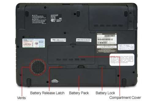 New Toshiba Satellite L455 S5008 Laptop Notebook Dual Core 2.2GH 4GB 