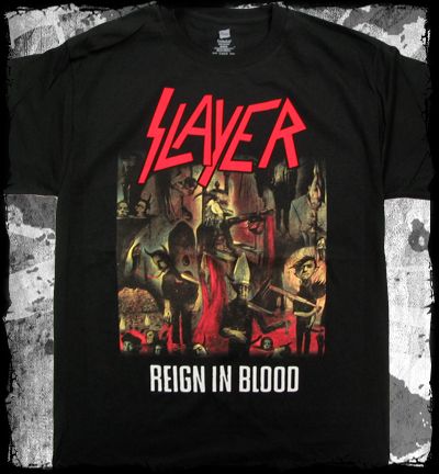 Slayer   Reign In Blood   official t shirt   FAST SHIPPING  