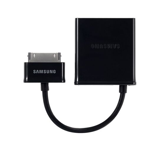   HDTV Adapter for GALAXY TAB 10.1 to Smart TV by HDMI Cable  