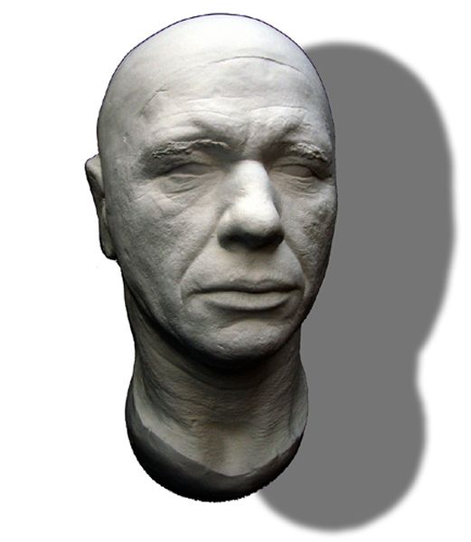 Charles Bronson Life Mask Cast Bust  