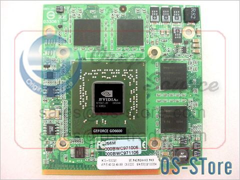 nVIDIA GF Go6600 Go 6600 NV43M MXM Video VGA Card 256MB  