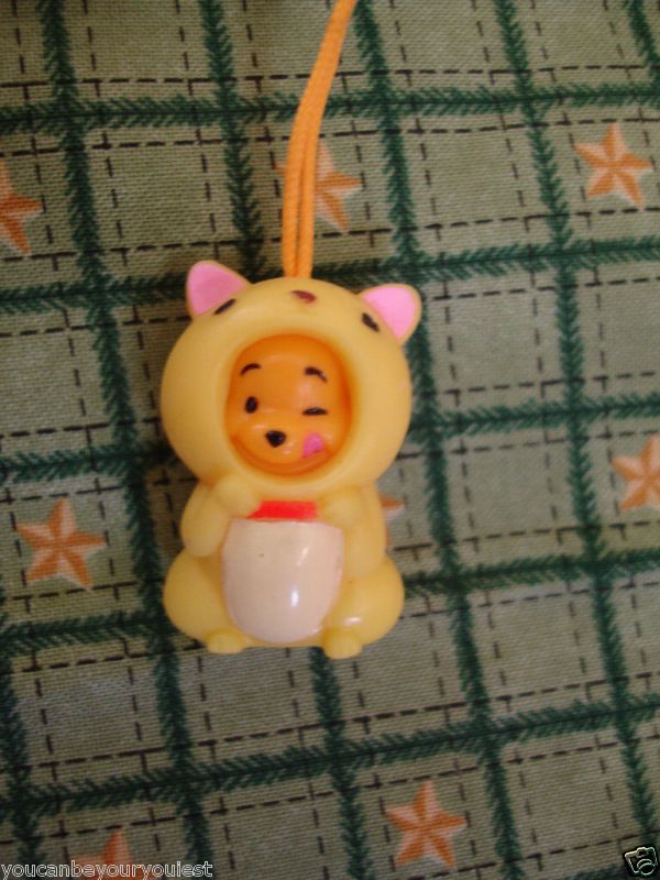 Winnie the Pooh in Kitty Cat Suit Removable Charm  